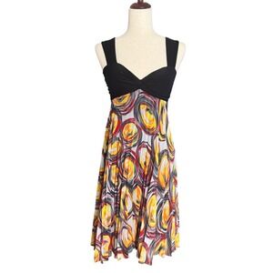 Papaya Vintage Y2K Babydoll Dress Romantic Dainty Fairy Flowy 90s USA S 2 4